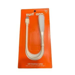 ONN 16” USB plug in 180 degree LED flex lamp